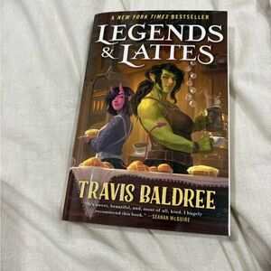 Legends & Lattes Journal - Illustrated Fantasy Cover